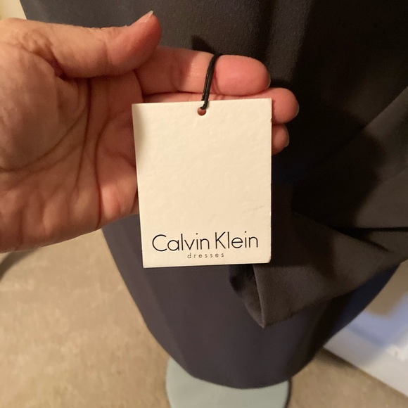 NWT Calvin Klein grey dress - Picture 5 of 6